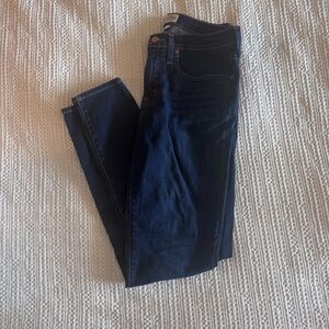 J. Crew Tall Dark Indigo Skinny Jeans